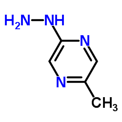 2-甲基-5-吡嗪肼结构式