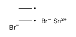 dibromo(diethyl)stannane Structure