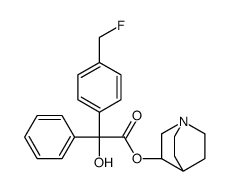 3-quinuclidinyl 4-fluoromethylbenzilate Structure