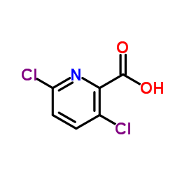 3,6-Dichloropicolinic acid Structure