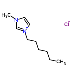 1-Hexyl-3-methylimidazolium Chloride structure