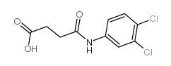 n-(3,4-dichloro-phenyl)-succinamic acid Structure