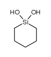 silinane-1,1-diol Structure