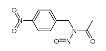 N-(4-nitrobenzyl)-N-nitrosoacetamide Structure