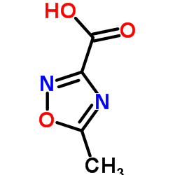 5-Methyl-1,2,4-oxadiazole-3-carboxylic acid Structure
