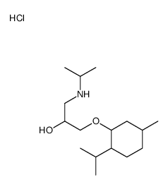 1-(Isopropylamino)-3-(p-menth-3-yloxy)-2-propanol hydrochloride picture