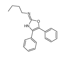 2-(Butylamino)-4,5-diphenyloxazole Structure