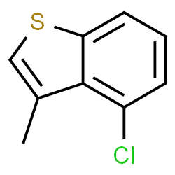 4-chloro-3-methylbenzo[b]thiophene结构式