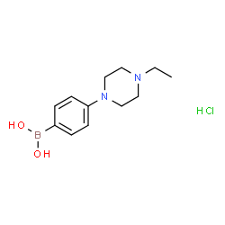 (4-(4-甲基哌嗪-1-基)苯基)硼酸盐酸盐图片