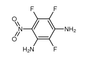 2,4,5-trifluoro-6-nitro-1,3-phenylenediamine结构式