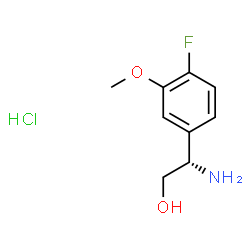 (S)-2-Amino-2-(4-fluoro-3-methoxyphenyl)ethanol hydrochloride picture