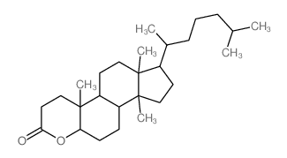 3a,9a,11a-trimethyl-1-(6-methylheptan-2-yl)-1,2,3,3b,4,5,5a,8,9,9b,10,11-dodecahydroindeno[5,4-f]chromen-7-one Structure