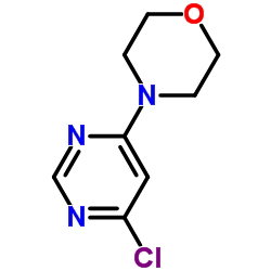 4-(6-Chloro-4-pyrimidinyl)morpholine Structure