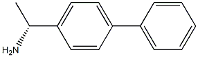 [1,1'-Biphenyl]-4-methanamine, .alpha.-methyl-, (.alpha.R)-结构式