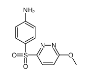 4-(6-methoxypyridazin-3-yl)sulfonylaniline Structure