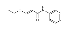 2-Propenamide, 3-ethoxy-N-phenyl- structure