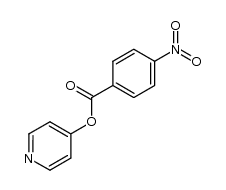 4-(4-Nitrobenzoyloxy)pyridin结构式