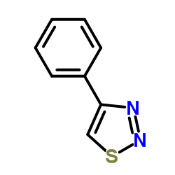 4-Phenyl-1,2,3-thiadiazole Structure