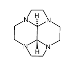 trans-decahydro-2a,4a,6a,8a-tetraazacyclopenta[fg]acenaphthylene结构式