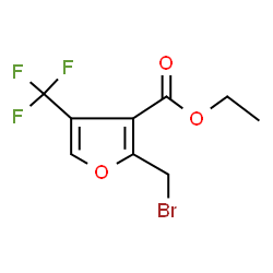 ethyl 2-(bromomethyl)-4-(trifluoromethyl)furan-3-carboxylate picture