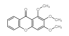 1,2,3-Trimethoxyxanthone结构式