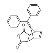 endo-7-Diphenylmethylen-norbornen-(5)-dicarbonsaeure-(2,3)-anhydrid结构式