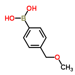 4-甲氧基甲基苯基硼酸结构式