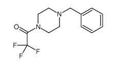 4-苄基-1-(三氟乙酰基)哌嗪结构式