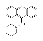 N-(1-piperidyl)acridin-9-amine结构式