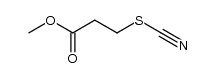 3-thiocyanatopropionic acid methyl ester Structure