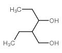 2-ethylpentane-1,3-diol Structure