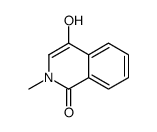 4-hydroxy-2-methylisoquinolin-1-one结构式