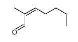 2-Methyl-2-heptenal Structure