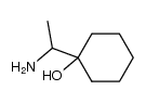1-(1-amino-ethyl)-cyclohexanol结构式