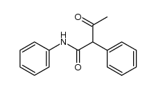 2-phenyl-acetoacetic acid anilide结构式