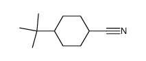 cis/trans-4-tert-Butylcyclohexancarbonitril结构式