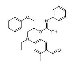 ethyl[4-formyl-3-methylphenyl][2-hydroxy-3-phenoxypropyl]ammonium carbanilate picture