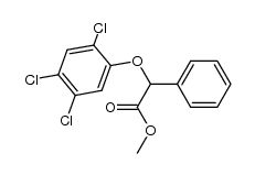 methyl 2-phenyl-2-(2,4,5-trichlorophenoxy)acetate结构式