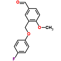 3-(4-FLUORO-PHENOXYMETHYL)-4-METHOXY-BENZALDEHYDE picture