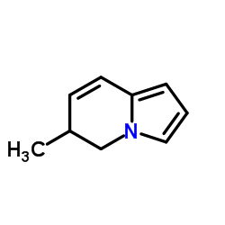 Indolizine, 5,6-dihydro-6-methyl- (9CI) structure