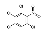 1,2,3,5-tetrachloro-4-nitrobenzene结构式