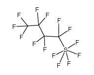 pentafluoro-nonafluorobutyl-sulfur Structure