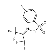 hexafluoroacetone O-tosyloxime Structure