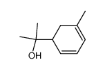 2-(5'-methylcyclohexa-2',4'-dienyl)propan-2-ol结构式