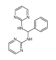 N,N'-Benzyliden-bis(2-aminopyrimidin)结构式