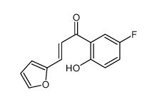 1-(5-fluoro-2-hydroxyphenyl)-3-(furan-2-yl)prop-2-en-1-one结构式