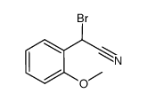 2-bromo-2-(2-methoxyphenyl)acetonitrile Structure