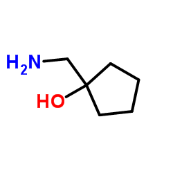 1-(Aminomethyl)cyclopentanol structure