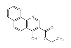 ethyl 4-oxo-1H-1,10-phenanthroline-3-carboxylate结构式