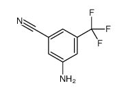 3-amino-5-(trifluoromethyl)benzonitrile Structure